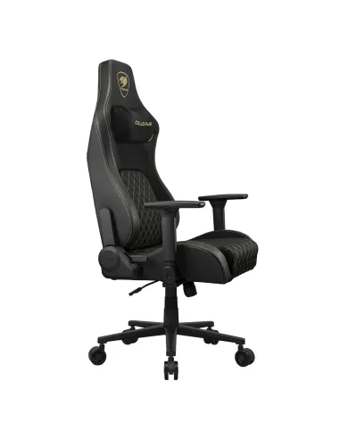 COUGAR Gaming CGR-DFF-GLB Silla para videojuegos de PC Asiento acolchado tapizado Negro, Oro