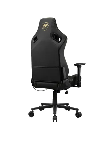 COUGAR Gaming CGR-DFF-GLB Silla para videojuegos de PC Asiento acolchado tapizado Negro, Oro