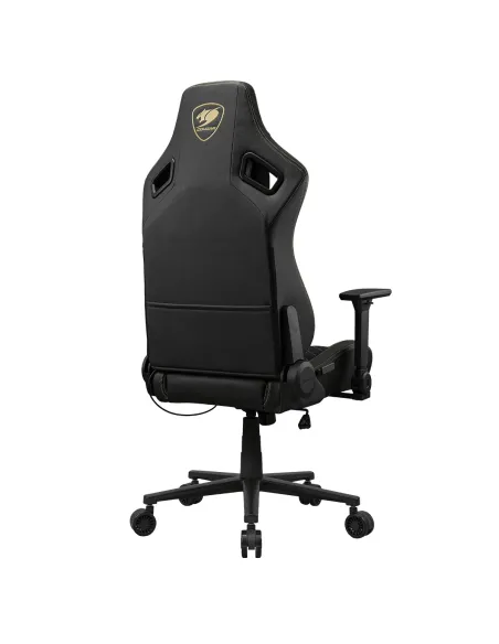 COUGAR Gaming CGR-DFF-GLB Silla para videojuegos de PC Asiento acolchado tapizado Negro, Oro