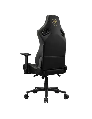 COUGAR Gaming CGR-DFF-GLB Silla para videojuegos de PC Asiento acolchado tapizado Negro, Oro