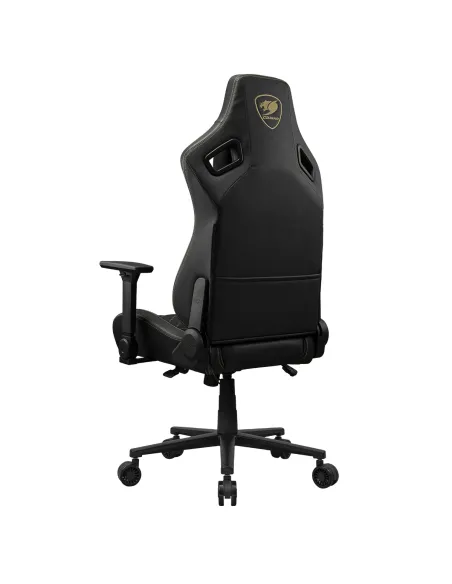 COUGAR Gaming CGR-DFF-GLB Silla para videojuegos de PC Asiento acolchado tapizado Negro, Oro
