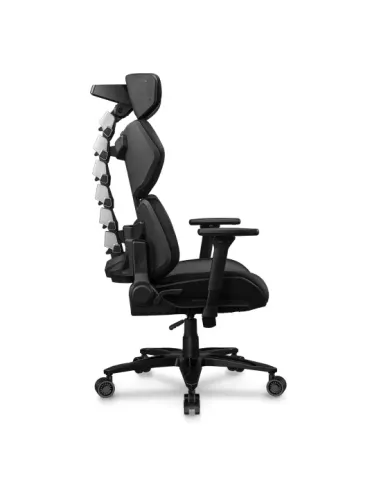 COUGAR Gaming Terminator Elite Silla para videojuegos de PC Asiento acolchado Negro, Plata