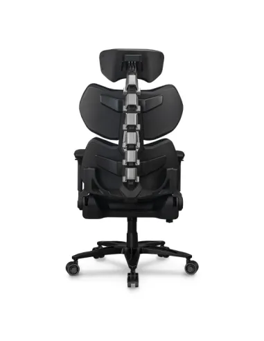 COUGAR Gaming Terminator Elite Silla para videojuegos de PC Asiento acolchado Negro, Plata