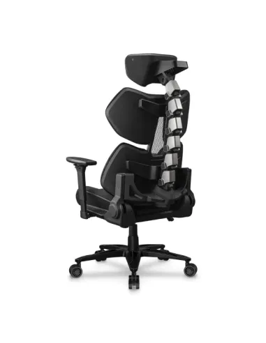 COUGAR Gaming Terminator Elite Silla para videojuegos de PC Asiento acolchado Negro, Plata