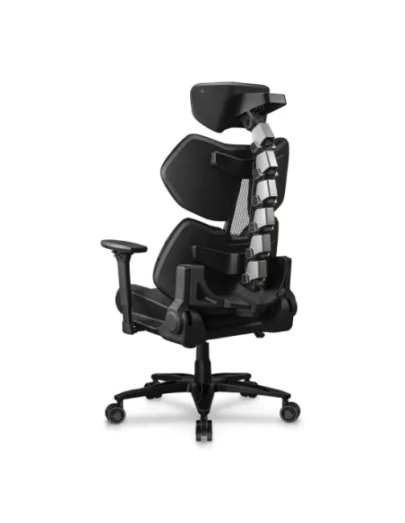 COUGAR Gaming Terminator Elite Silla para videojuegos de PC Asiento acolchado Negro, Plata