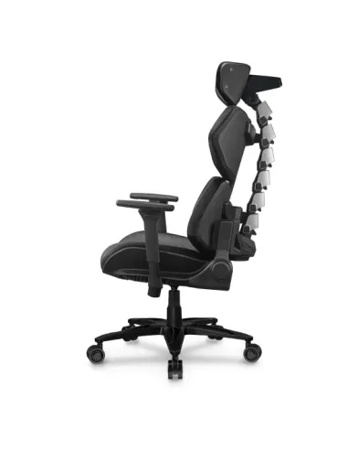 COUGAR Gaming Terminator Elite Silla para videojuegos de PC Asiento acolchado Negro, Plata