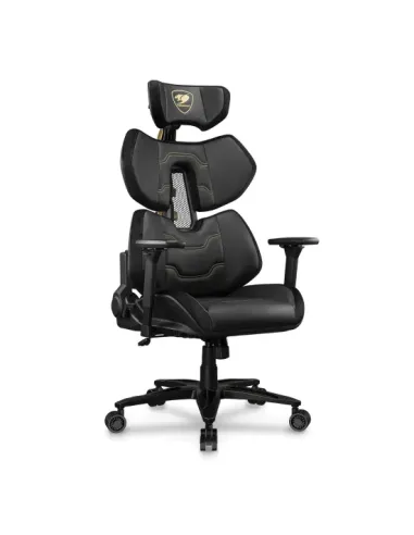 COUGAR Gaming Terminator Elite Gold Silla para videojuegos de PC Asiento acolchado Negro, Oro