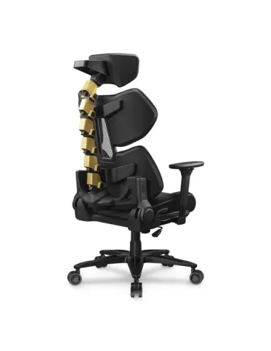 COUGAR Gaming Terminator Elite Gold Silla para videojuegos de PC Asiento acolchado Negro, Oro