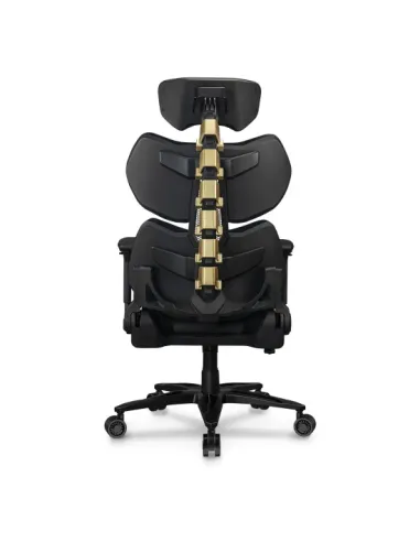 COUGAR Gaming Terminator Elite Gold Silla para videojuegos de PC Asiento acolchado Negro, Oro