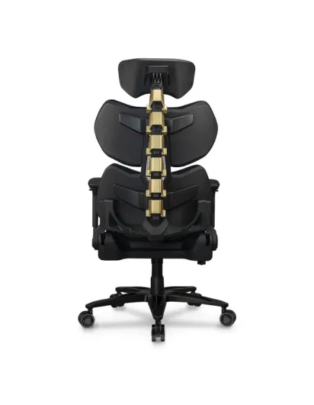 COUGAR Gaming Terminator Elite Gold Silla para videojuegos de PC Asiento acolchado Negro, Oro