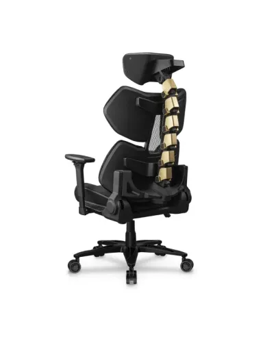 COUGAR Gaming Terminator Elite Gold Silla para videojuegos de PC Asiento acolchado Negro, Oro