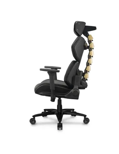 COUGAR Gaming Terminator Elite Gold Silla para videojuegos de PC Asiento acolchado Negro, Oro