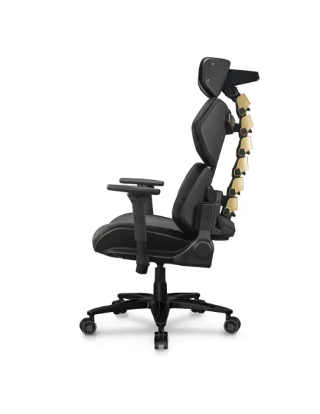 COUGAR Gaming Terminator Elite Gold Silla para videojuegos de PC Asiento acolchado Negro, Oro