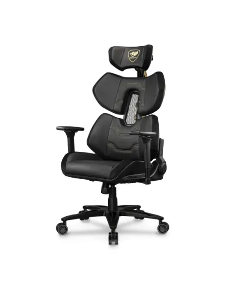 COUGAR Gaming Terminator Elite Gold Silla para videojuegos de PC Asiento acolchado Negro, Oro