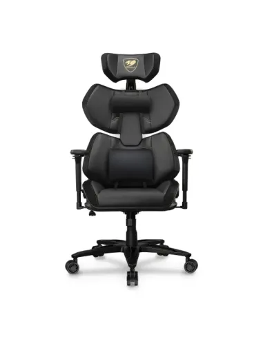 COUGAR Gaming Terminator Elite Gold Silla para videojuegos de PC Asiento acolchado Negro, Oro