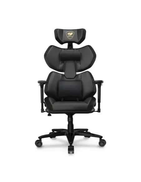 COUGAR Gaming Terminator Elite Gold Silla para videojuegos de PC Asiento acolchado Negro, Oro