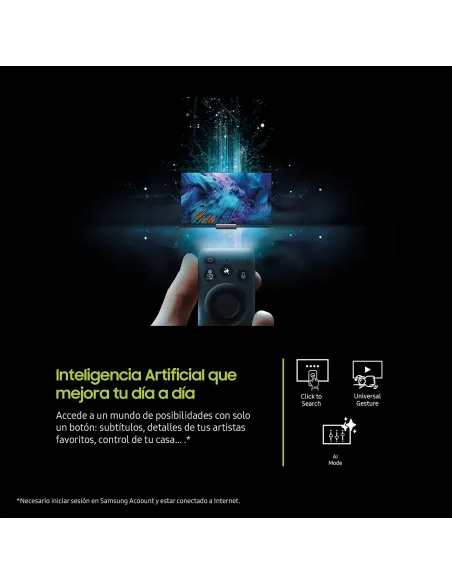 Samsung TV 50" QLED Q8F 4K Vision AI Smart TV 2025