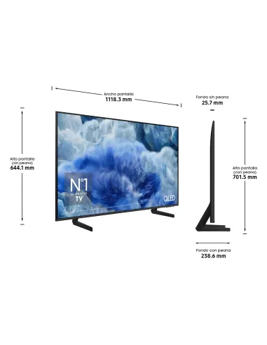 Samsung TV 50" QLED Q8F 4K Vision AI Smart TV 2025