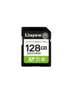 Kingston Technology 128 GB SDXC Canvas Select Plus Gen3 150 MB s C10 UHS-I U1 V10