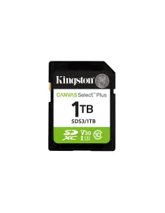 Kingston Technology 1 TB SDXC Canvas Select Plus Gen3 150 MB s C10 UHS-I U3 V30