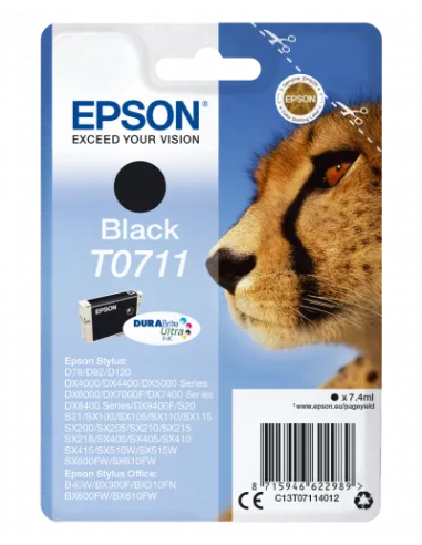 Epson Cheetah Cartucho T0711 negro