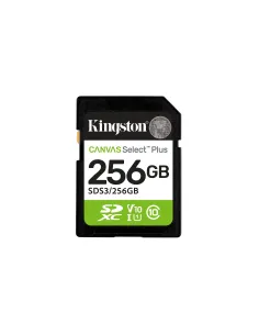Kingston Technology 256 GB SDXC Canvas Select Plus Gen3 150 MB s C10 UHS-I U1 V10