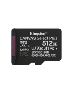 Kingston Technology 512GB micSDXC Canvas Select Plus Gen3 150R A1 (Adaptador de SD no incluido)