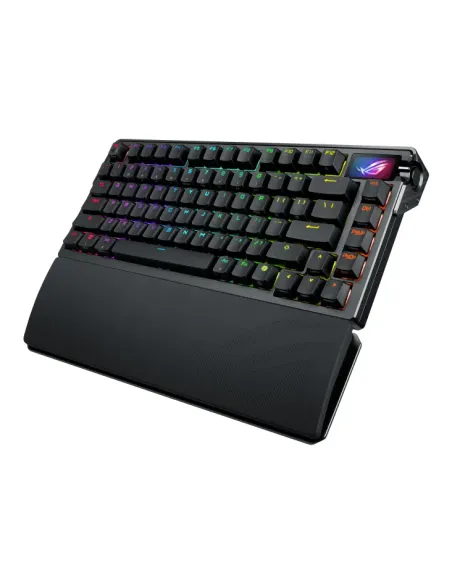 ASUS ROG Azoth Extreme teclado Juego USB + RF Wireless + Bluetooth QWERTY Inglés Negro ASUS ROG Azoth Extreme teclado Juego USB + RF Wireless + Bluetooth QWERTY Inglés Negro