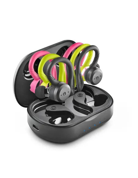 NGS ARTICA JOGGER Auriculares Inalámbrico Dentro de oído Llamadas Música Bluetooth Negro, Verde claro, Rosa