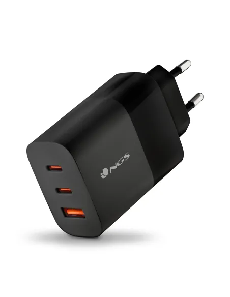NGS BUD 65W Universal Negro Corriente alterna Carga rápida Interior