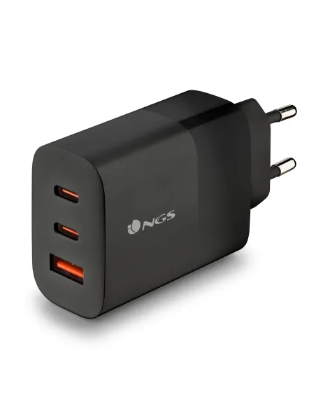 NGS BUD 65W Universal Negro Corriente alterna Carga rápida Interior