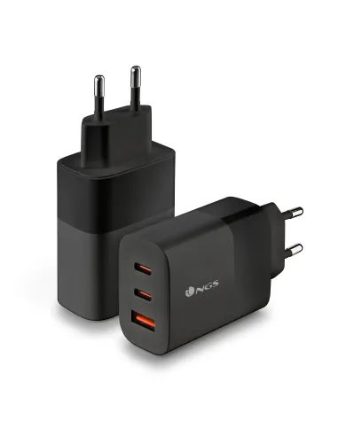 NGS BUD 65W Universal Negro Corriente alterna Carga rápida Interior