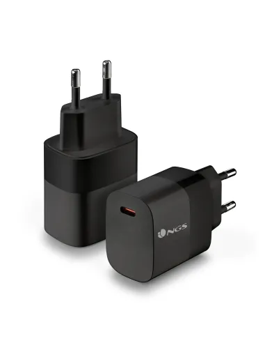 NGS BUD 20W Universal Negro Corriente alterna Carga rápida Interior