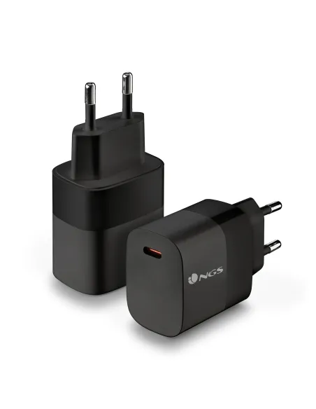 NGS BUD 20W Universal Negro Corriente alterna Carga rápida Interior