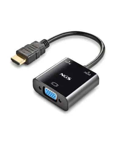 NGS ADAPTADOR HDMI A SVGA + AUDIO FULL HD + CABLE