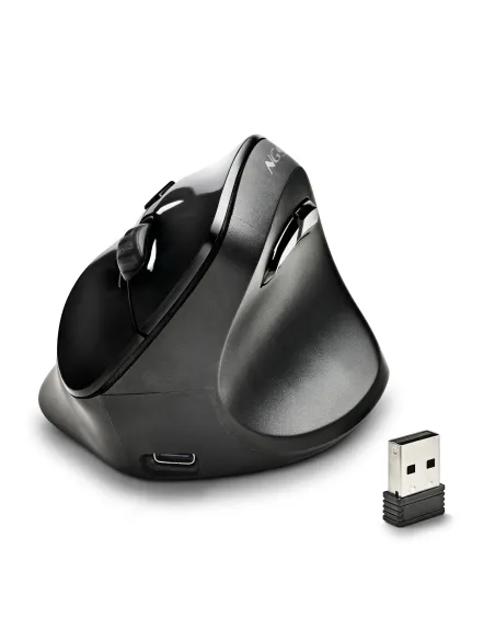 NGS EVO MOKSHA ratón mano derecha RF inalámbrico Óptico 2400 DPI