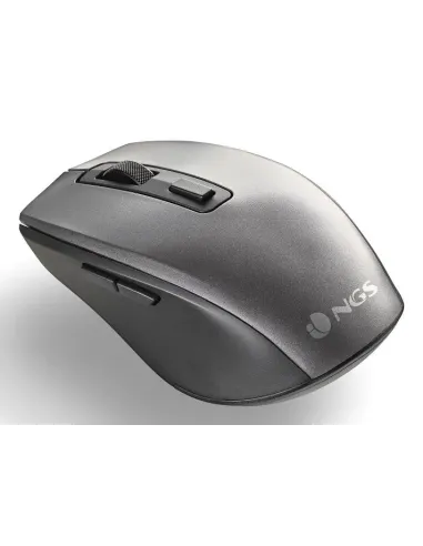 NGS ECLIPSE teclado Ratón incluido Hogar   Oficina RF Wireless + Bluetooth QWERTY Inglés Gris
