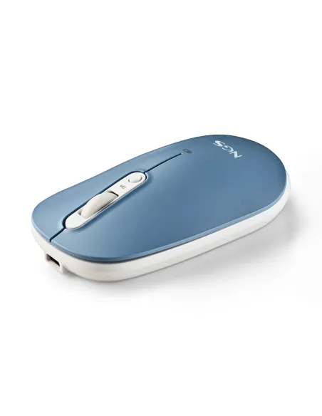 NGS SHELL RB ratón Oficina Ambidextro RF Wireless + Bluetooth Óptico 1600 DPI