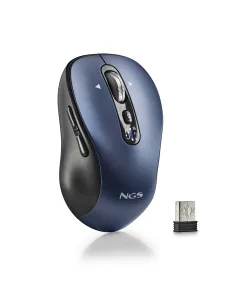 NGS INFINITY RB ratón Oficina Ambidextro RF Wireless + Bluetooth Óptico 3200 DPI