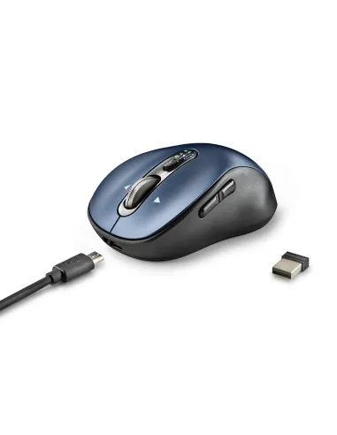 NGS INFINITY RB ratón Oficina Ambidextro RF Wireless + Bluetooth Óptico 3200 DPI