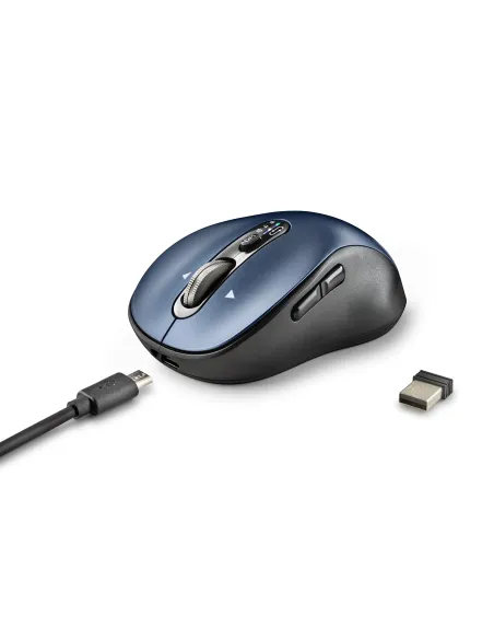 NGS INFINITY RB ratón Oficina Ambidextro RF Wireless + Bluetooth Óptico 3200 DPI