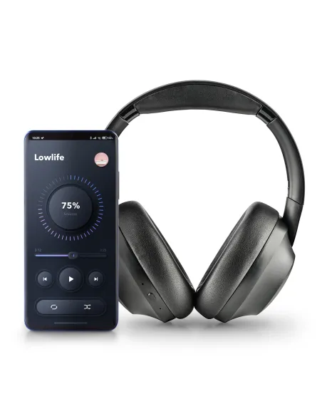 NGS ARTICA SHAKE Auriculares Inalámbrico Diadema Llamadas Música USB Tipo C Bluetooth Negro