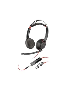 Auriculares poly blackwire 5220 negro