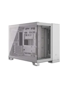 Caja micro - atx semitorre dual corsair 2500x cristal templado white