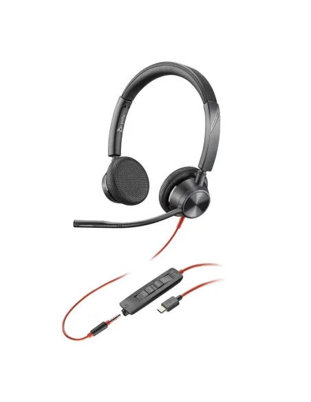 Auriculares poly blackwire 3325 negro