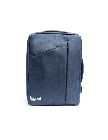 iggual Mochila portátil 15.6" Adaptative Work Azul