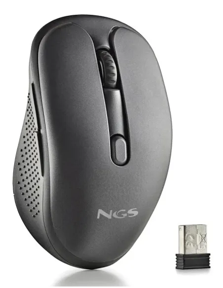 NGS EVO PEEP ratón Hogar mano derecha RF Wireless + Bluetooth Laser 3200 DPI