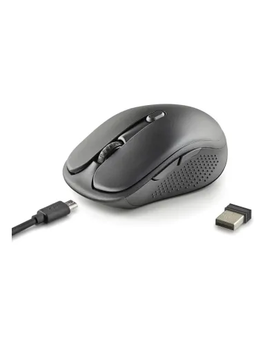 NGS EVO PEEP ratón Hogar mano derecha RF Wireless + Bluetooth Laser 3200 DPI