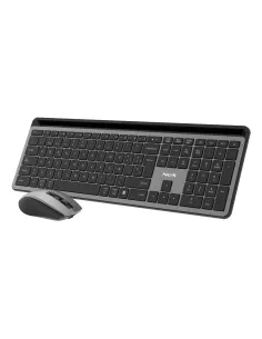 NGS ECLIPSE teclado Ratón incluido Hogar   Oficina RF Wireless + Bluetooth QWERTY Inglés Gris