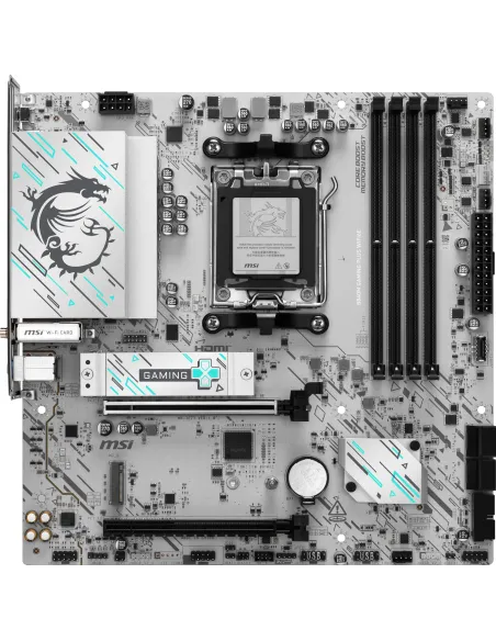 MSI B840M GAMING PLUS WIFI6E placa base AMD B840 Zócalo AM5 micro ATX